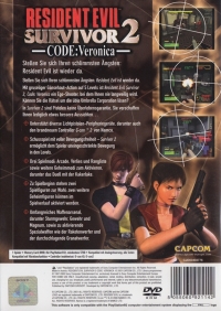 Resident Evil Survivor 2: Code: Veronica (0921142) Box Art