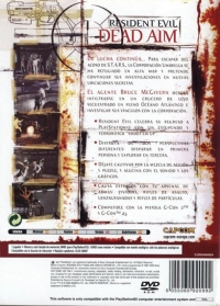 Resident Evil: Dead Aim [ES] Box Art