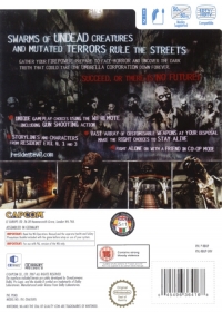 Resident Evil: The Umbrella Chronicles (RVL-RBUP-UKV) Box Art