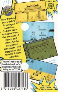 Turbo the Tortoise Box Art