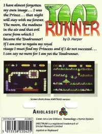 Toad Runner Box Art