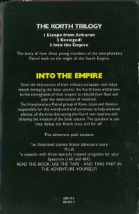 Korth Trilogy 3, The: Into the Empire Box Art