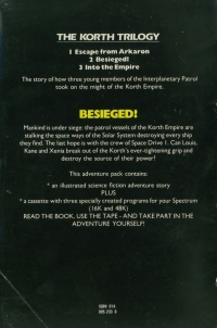 Korth Trilogy 2, The: Besieged! Box Art