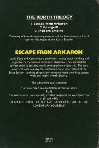 Korth Trilogy 1, The: Escape from Arkaron Box Art