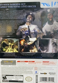 Resident Evil: The Darkside Chronicles (French booklet under seal / English/French inlay) Box Art