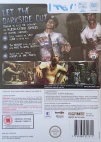 Resident Evil: The Darkside Chronicles (RVL-SBDP-UKV / IS85023-01ENG vertical) Box Art