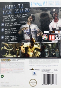 Resident Evil: The Darkside Chronicles (RVL-SBDP-ESP / IS85023-04SPA horizontal) Box Art
