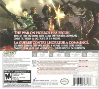 Resident Evil: The Mercenaries 3D [CA] Box Art