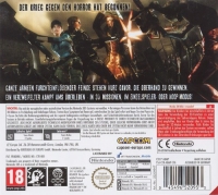 Resident Evil: The Mercenaries 3D [AT][CH] Box Art