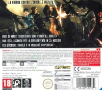 Resident Evil: The Mercenaries 3D [IT] Box Art