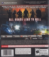 Resident Evil: Operation Raccoon City (red spine title) Box Art