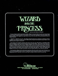 Wizard and the Princess Box Art