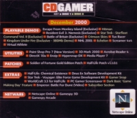 CD Gamer December 2000 Box Art
