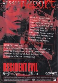 Resident Evil 5-jähriges Jubiläum: Wesker's Report (DVD) Box Art