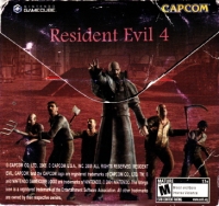 Resident Evil 4 Demo Disc Box Art