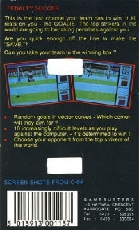 Penalty Soccer Simulator Box Art