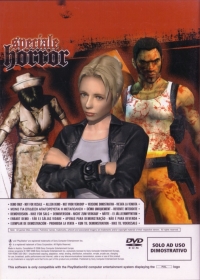 PlayStation 2 Magazine Ufficiale Italia Specíale Horror Box Art