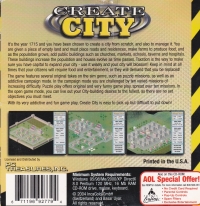 Create City (jewel case) Box Art