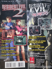 Resident Evil 2 / Resident Evil 3: Nemesis Box Art