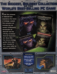 StarCraft: Battle Chest (big box / white ESRB) Box Art