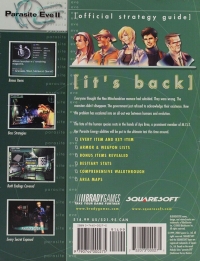 Parasite Eve II Official Strategy Guide (Blockbuster) Box Art