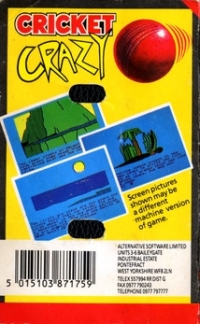 Cricket Crazy Box Art