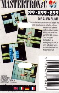 Die Alien Slime Box Art