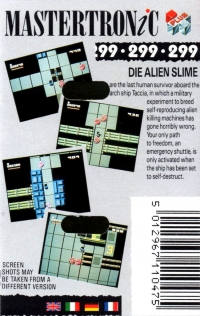 Die Alien Slime Box Art