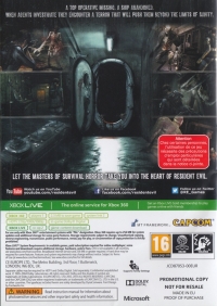 Resident Evil: Revelations (Not for Resale) Box Art