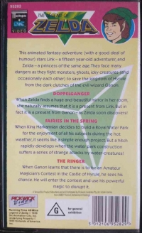 Legend of Zelda, The: Doppelganger (VHS) Box Art