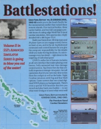 Great Naval Battles Vol. II: Guadalcanal 1942-43 Box Art