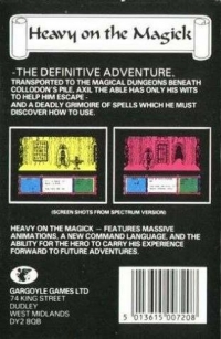 Heavy on the Magick (cassette) Box Art