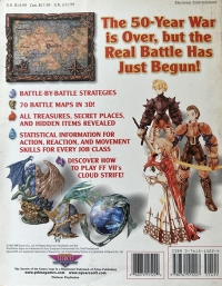 Final Fantasy Tactics (Exclusive Poster Inside!) Box Art