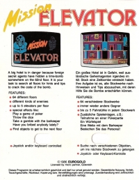 Mission Elevator Box Art