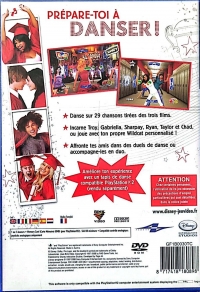 Disney High School Musical 3: Nos Années Lycée Dance! Box Art