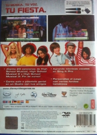 Disney Sing It: High School Musical 3: Fin De Curso Box Art