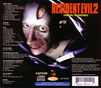 Resident Evil 2 Original Soundtrack (CD) [NA] Box Art