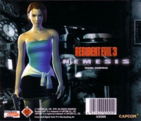 Resident Evil 3: Nemesis Original Soundtrack (CD / SCD2000 / city cover) Box Art