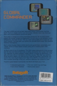 Global Commander Box Art