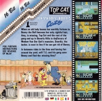 Top Cat Starring in Beverly Hills Cats Box Art
