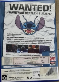 Disney's Stitch: Experiment 626 [PT] Box Art