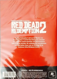 Red Dead Redemption 2 2018 Vorbestellen keepcase Box Art