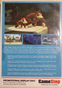Donkey Kong Country: Tropical Freeze Display Only keepcase Box Art