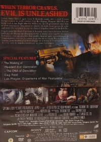 Resident Evil: Damnation (DVD) [CA] Box Art
