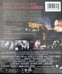 Resident Evil: Damnation (BD / white label) Box Art