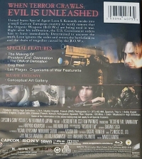 Resident Evil: Damnation (BD / yellow label) Box Art