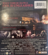 Resident Evil: Damnation (BD) [CA] Box Art