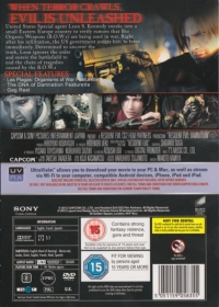 Resident Evil: Damnation (DVD) [UK] Box Art