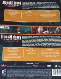 Ölümcül Deney: Lanetli Ulus / Ölümcül Deney: Dejenerasyon (DVD) Box Art