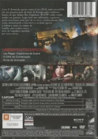 Resident Evil: Condenação (DVD) Box Art
